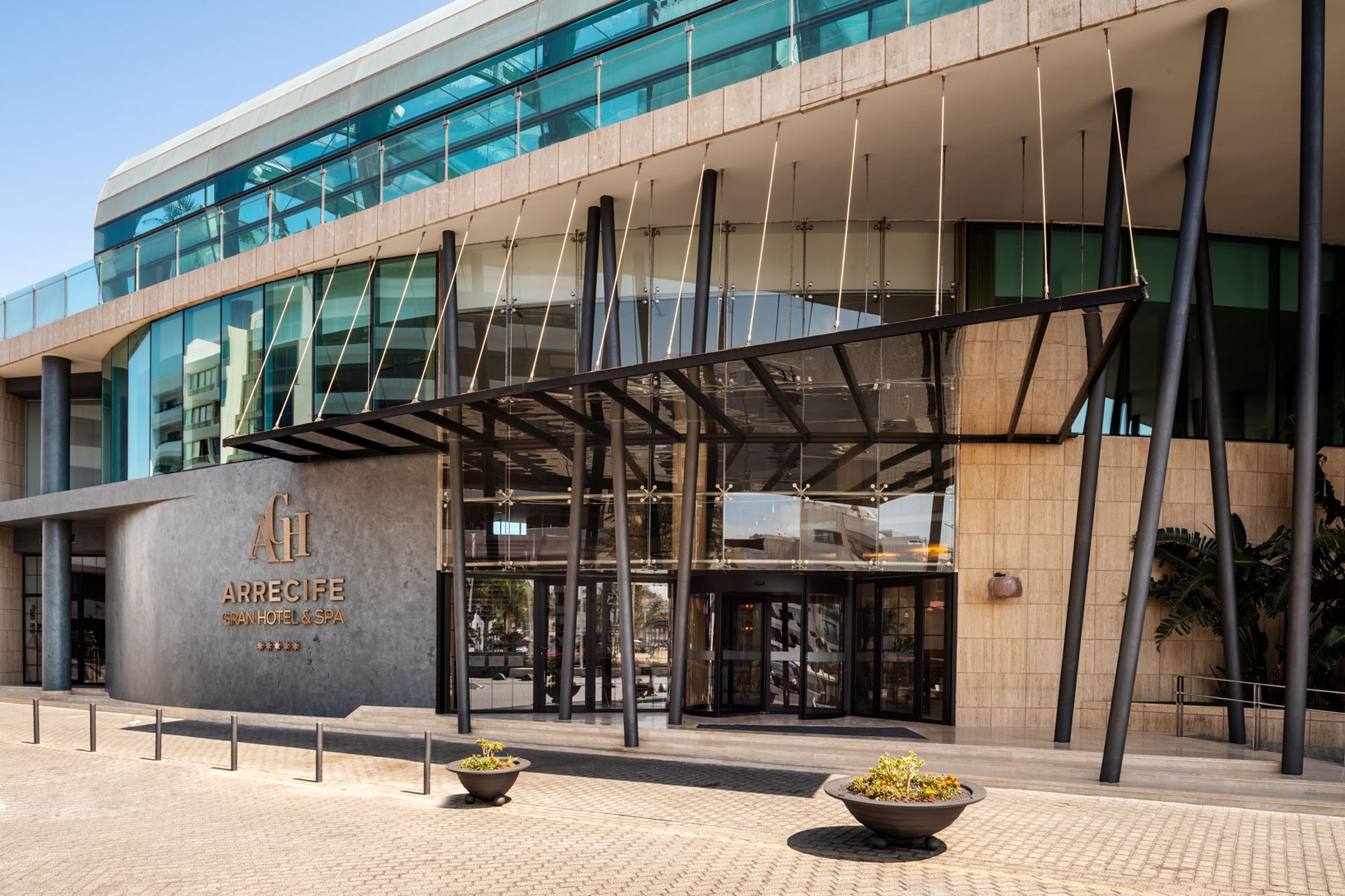 Arrecife Gran Hotel&Spa Arrecife (Lanzarote) Exterior foto Entrance to the hotel